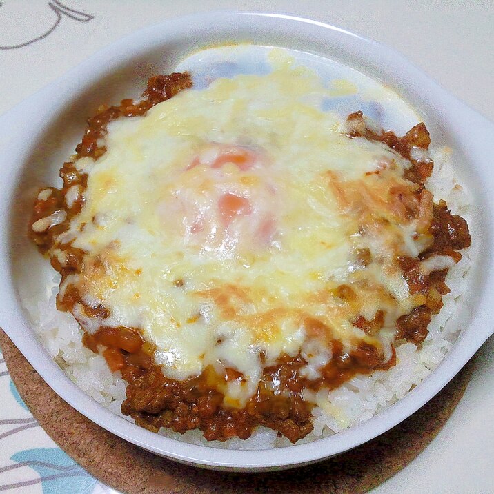 ドライカレーで焼きカレー＋＋